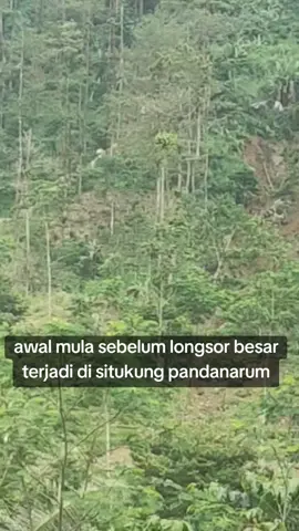sebelum lonsor besar terjadi... #banjarnegara #longsor #pandanarum 