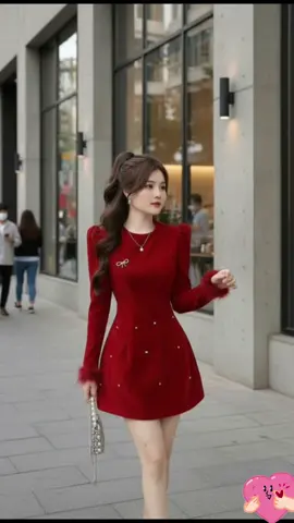 Đầm dáng tiệc đơn giản mà sang. Chất mềm mịn, form tôn dáng, điểm ngọc nhẹ tạo vẻ tinh tế. Phối túi nhỏ là có ngay outfit đi chơi – đi tiệc chuẩn chỉnh. Tên gắn link: Đầm dáng tiệc nữ #vaydutiec #outfitnu #damxinh #thoitrangnu #phongcachnu