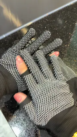 Set 10 đôi găng tay Nylon trống trơn trượt#emkieutaphoa #baotaychongnang #gangtaychongtrontruot #gangtaychongnang