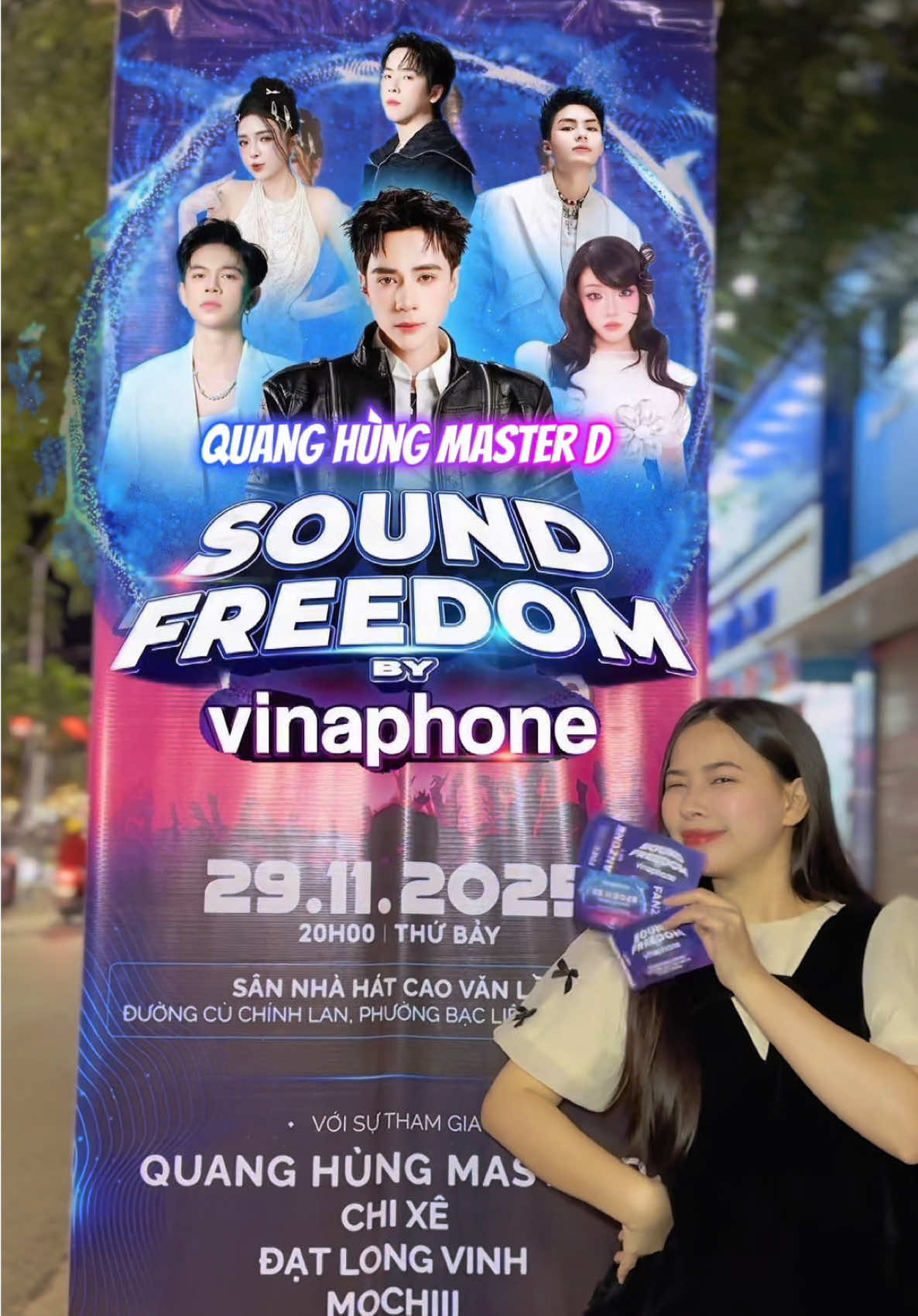 Mọi người đã sẵn sàng quẩy với Sound Freedom by Vinaphone tại Bạc Liêu chưa?!!   #soundfreedombyvinaphone_camau2025  #musicconcert #baclieu #baclieudidau #dainhachoi 