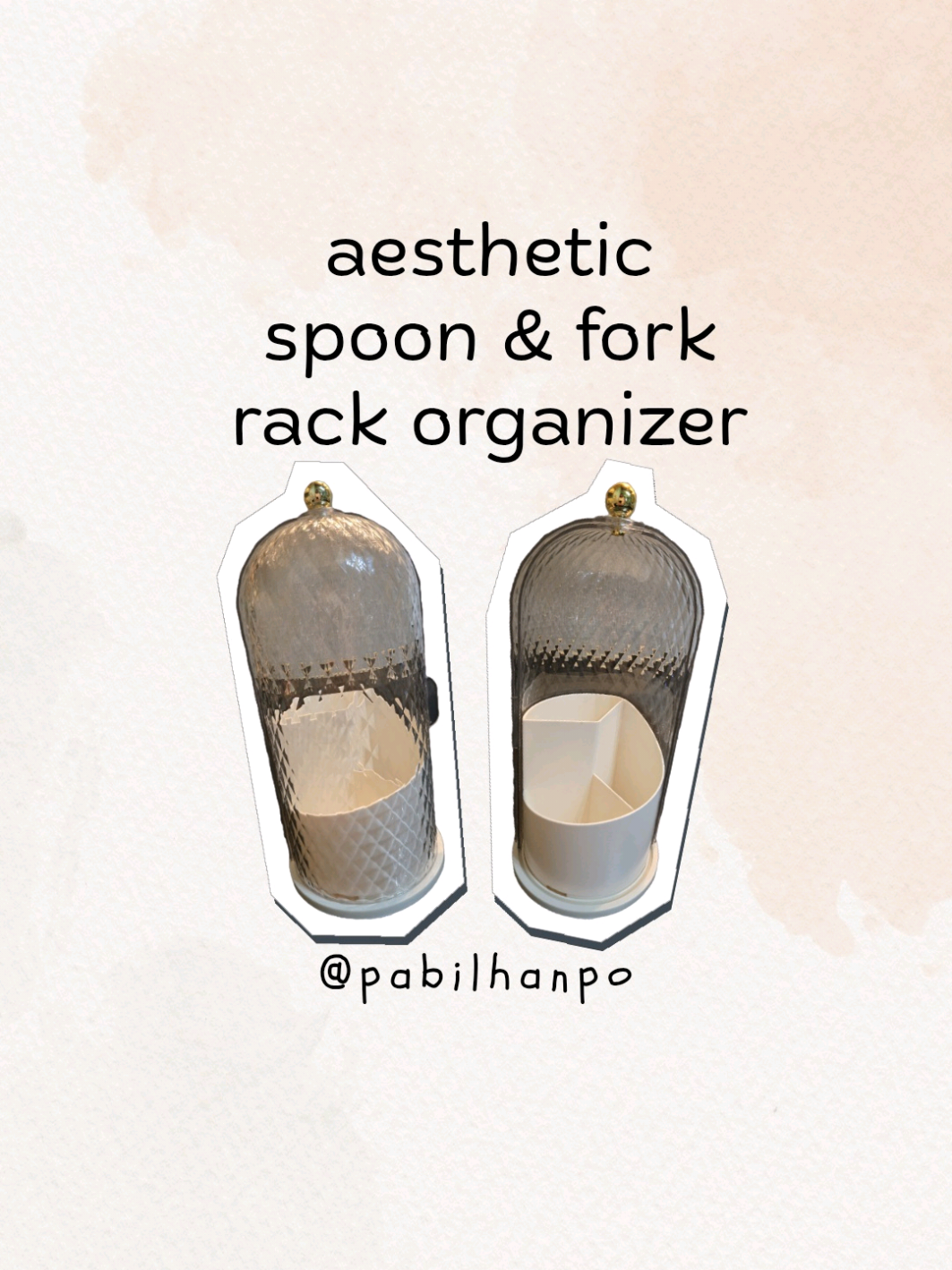 smart storage starts with smart design, like this aesthetic spoon & fork rack organizer, it does the thinking for you 🫶❣️ #tiktokfindsph #cutefinds #smartorganization  #aestheticorganizer 