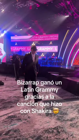 “Dato loco: Bizarrap ganó un Latin Grammy gracias a la canción que hizo con Shakira 🤯#shakira #bizarrap #LatinGRAMMY 