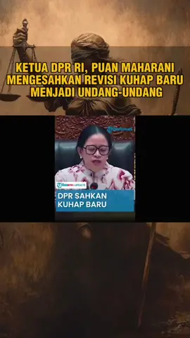 Apakah sudah ada yang tau ? Revisi KUHAP baru sudah disahkan menjadi Undang-Undang kemarin. tetapi menimbulkan polemik di tengah masyrakat kini. simak vidionya sampai selesai. #kuhap #Ruukuhap #hukum #dpr #fyp 