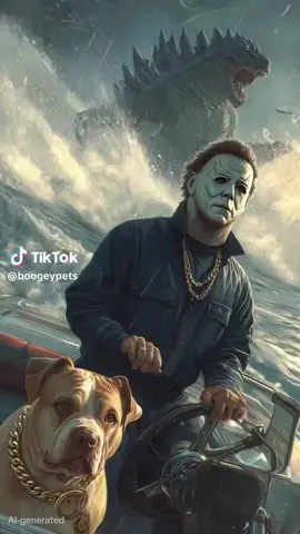 #godzilla #michaelmyers #boating #dontfearthereaper #thedoors 