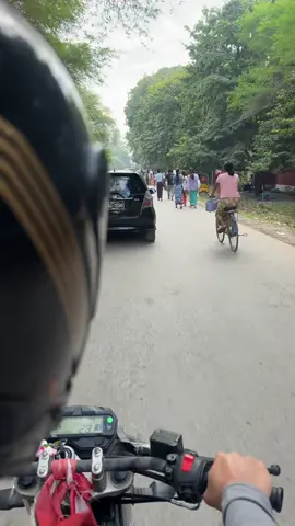 #fyp#မန္တလာတက္ကသိုလ် ကျောင်းသွားရာလမ်းလေးလွမ်းစရာအပြည့်ပါလားကွယ်🤍#foryoupage 