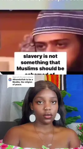 Replying to @Dr Munxaly  Slavery is not something Muslims should be ashamed of💔💔 Follow and subscribe for more❤️