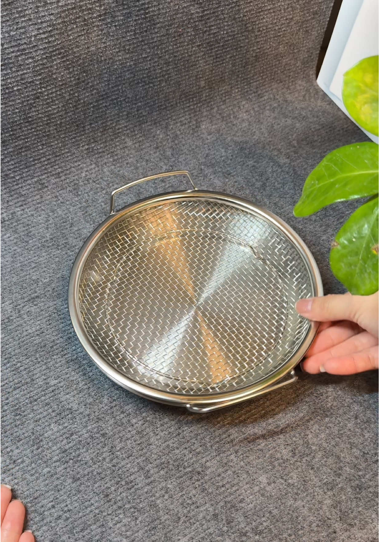 Set khay kèm vỉ lọc dầu chiên rán #khaylocdau #khaylocdauchienran #setkhayinox  @Yến Chợ Xép 🎒  @Yến Chợ Xép 🎒  @Yến Chợ Xép 🎒 