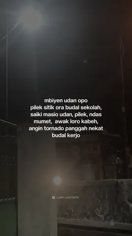 wes dadi betuhane #jawaaesthetic #katakatajawa 