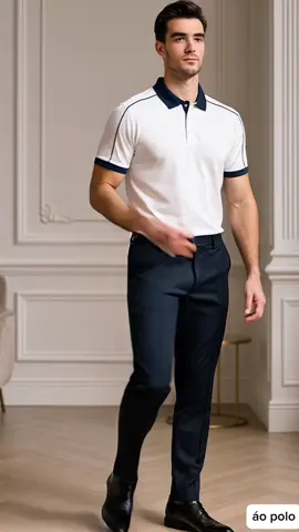 Lên mẫu áo polo đơn giản đẹp cho anh em dễ phối đồ #aopolo #quanaonam #phoidonam #outfit 