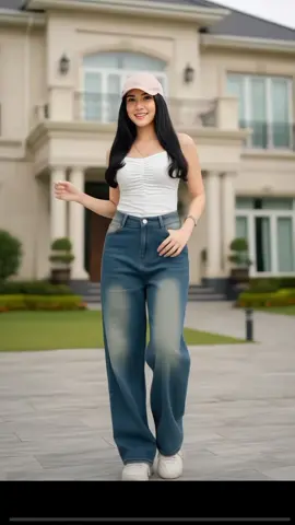 Jeans.id Celana Highwaist Loose jeans #loosejeans #fyp 