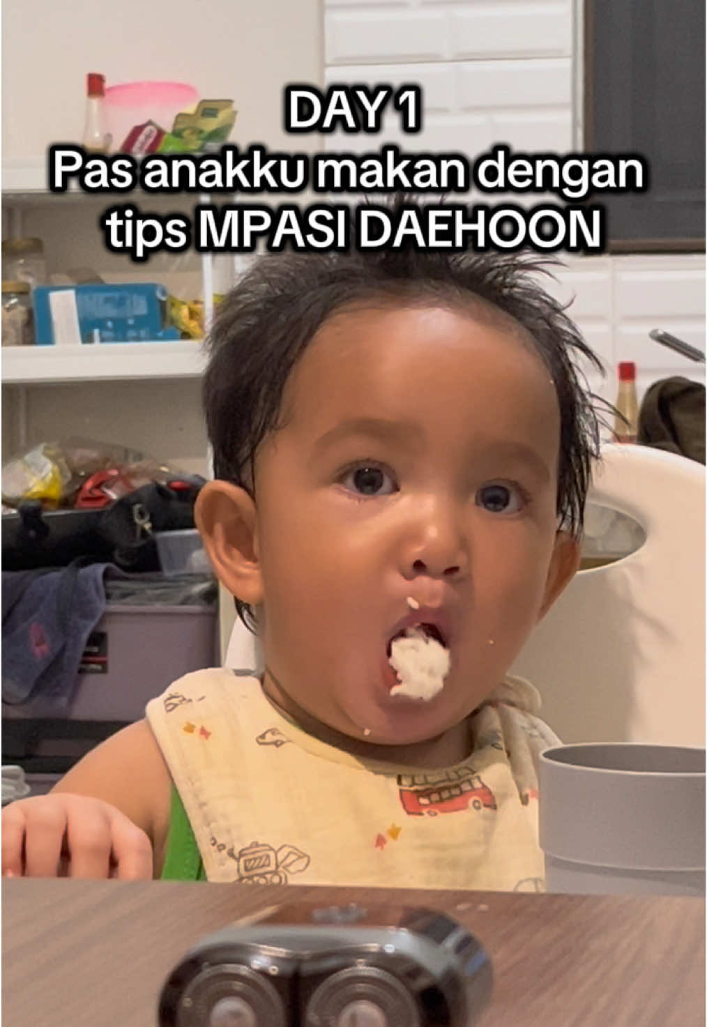 Metode BLW apalagi pake feeding rules, ga lagi deh. Baru ingat ternyata dulu udah pernah nyoba tapi ga berhasil🥲🦁 Adanya malah jadi singa selama kasih anak makan 🙂 #daehoon #blw #mpasi #feedingrules #gtm 