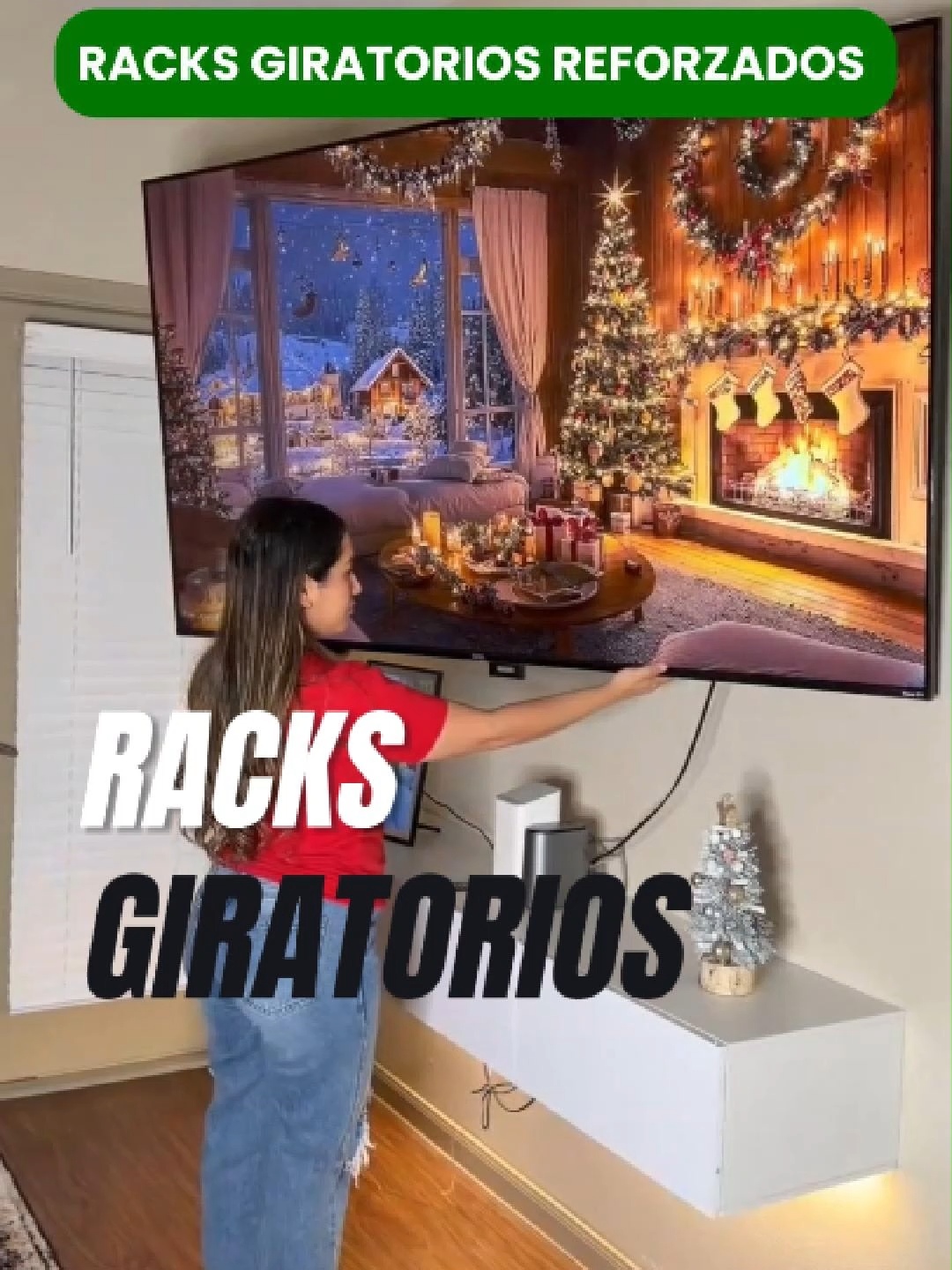 📺✨ ¡MIRA ESTE TV CON RACK GIRATORIO! Tu sala puede verse así de moderna y funcional 👇 ✔ Instalación GRATIS en Lima 🚚 Envíos a todo el Perú 📲 WhatsApp: 973 499 999 ¿Quieres ver tu TV desde cualquier ángulo? 🔄 Este rack es resistente, elegante y se adapta a tu espacio. 👉 Escríbeme ahora y te ayudo a elegir el ideal para tu televisor.  PlayRack – Tu espacio, tu estilo. #racksparatv #tvsala #decoracionsala #peru #playrack#InstalacionGratis #RackPuebloLibre #RackJesúsMaría #rackMiraflores #RackLima #RackMagdalena #RackSanBorja #rackperú #rackLince #rackLosOlivos #rackBreña
