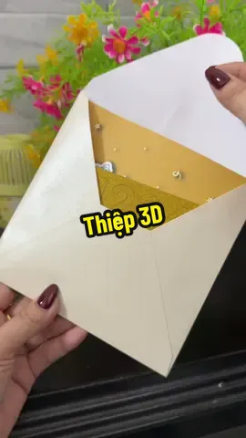 Tấm thiệp dễ thương mang nhiều ý nghĩa ,1 người tặng 2 người vui 🤩 #buithaoshop1 #thiep3d 