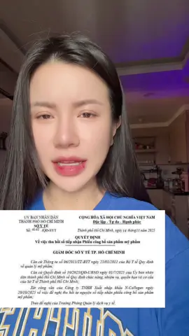 Ủa sao chị nói sp của chị chuẩn chỉnh mà chị làm đơn tự nguyện thu hồi phiếu công bố sp dị #thaouyenne #thaouyennevlog #xuhuong 