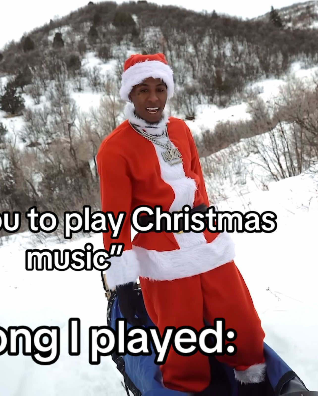 And “Shining Hard” playing next🎄 #youngboy #yb #nbayoungboy #foryoupage #masatour 