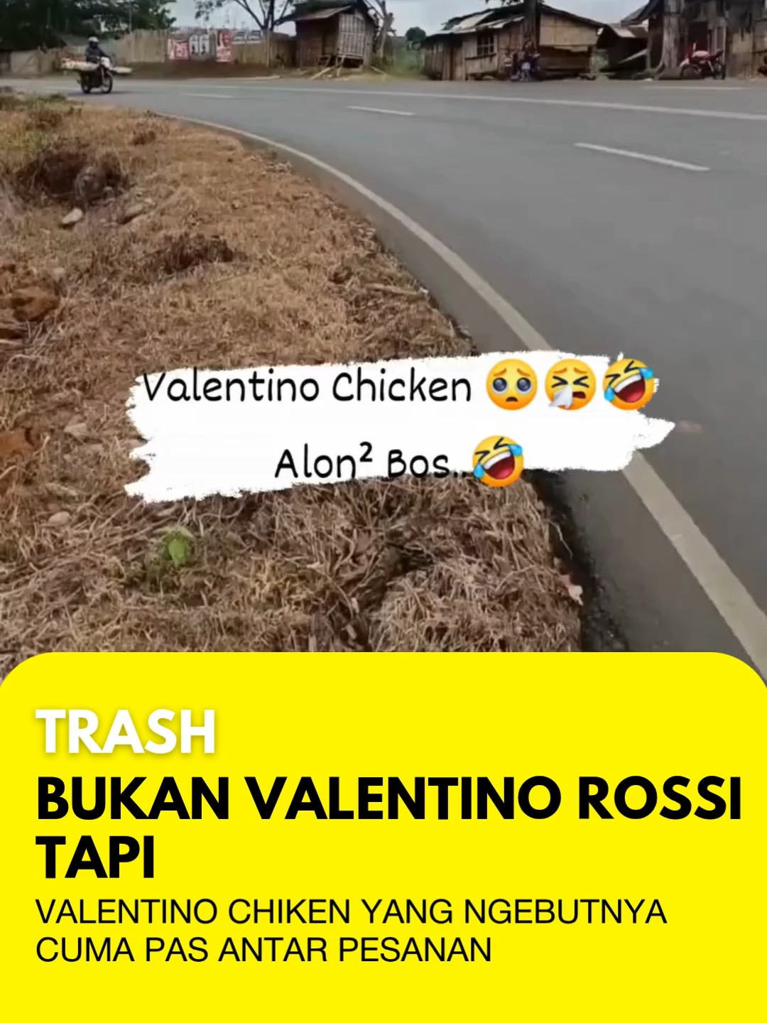 Yang penting ayamnya masih hidup sampe tujuan 🤣🍗💨 #ValentinoChiken #GasAyamDulu #PulangPagi #AbsurdSip