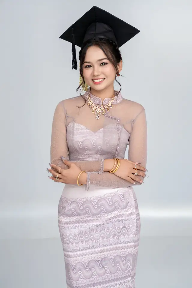 👗@Designer Yaminnthu  #graduation #ရတနာပုံတက္ကသိုလ် #views #foryou #fypシ゚ 