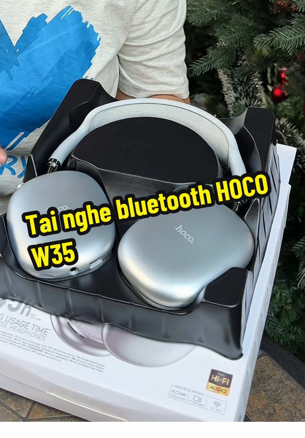 Tai nghe bluetooth HOCO W35 #tainghe #tainghebluetooth #tainghehoco #tainghekhongday #nabeodaily 