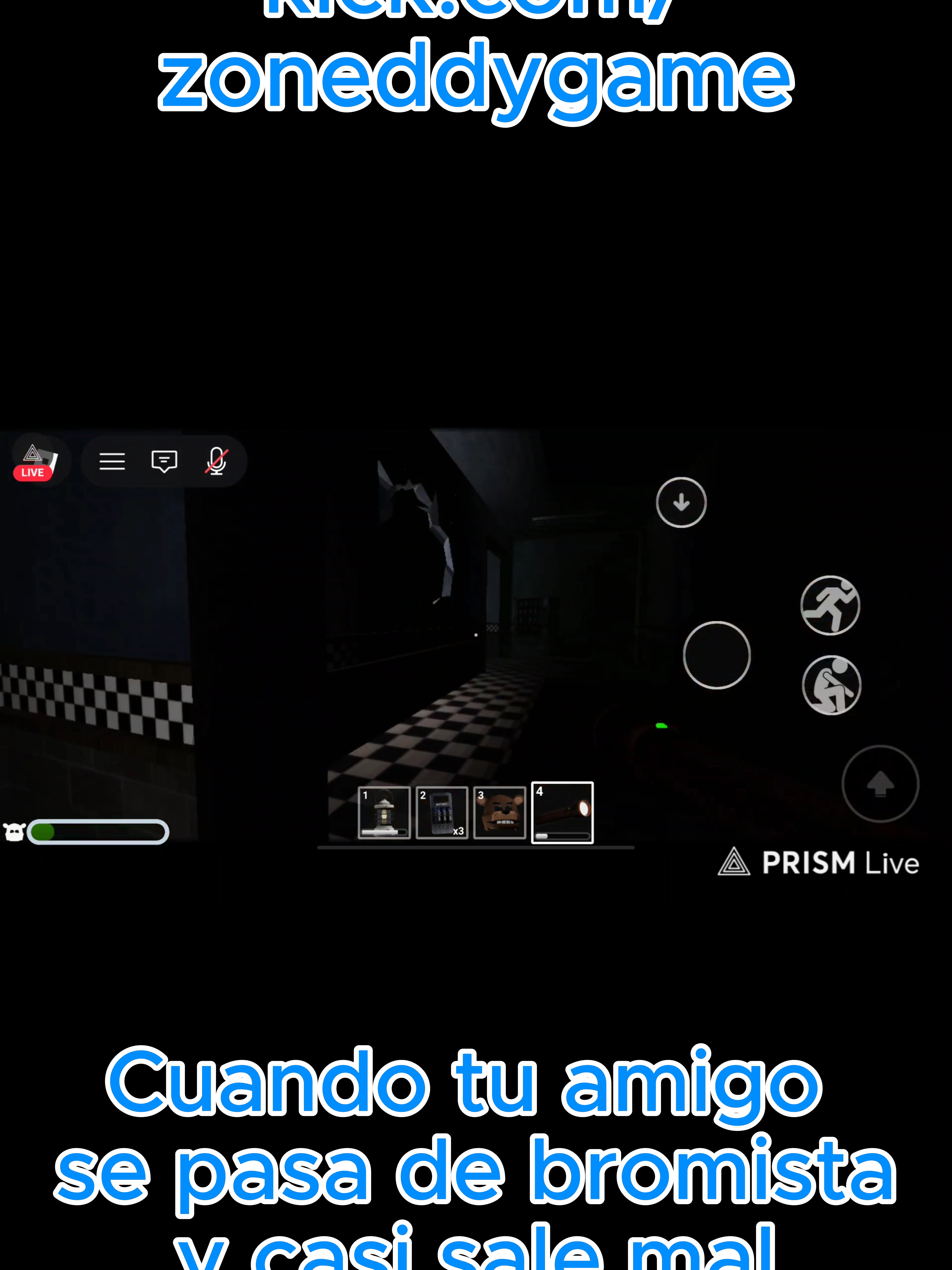 Jugando normal… y de repente ¡zas! #robloxgames #fnafeternalnights #juego #humor #broma #memes
