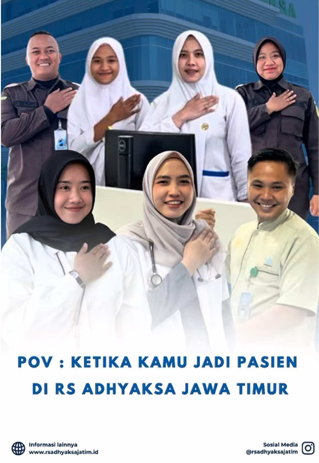 “Pelayanan profesional dan berintegritas” RS Adhyaksa Jawa Timur Berkomitmen Memberikan Pelayanan yang profesional, ramah, dan berintegritas pada keselamatan serta kenyamanan pasien “RS Adhyaksa Jawa Timur Unggul Dalam Pelayanan Dan Dapat Di Andalkan “ #RSAdhyaksaJawaTimur #PelayananProfesionaldanberintegritas #UnggulDalamPelayananDanDapatDiandalkan 