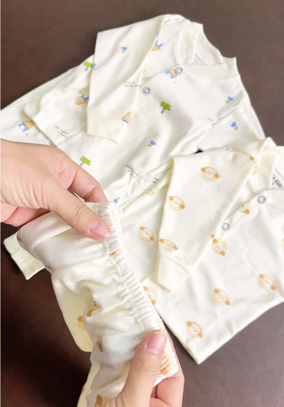 Bộ nỉ cho bé sơ sinh. #dochobe #dobochobe #dobo #bobegai #bobetrai 