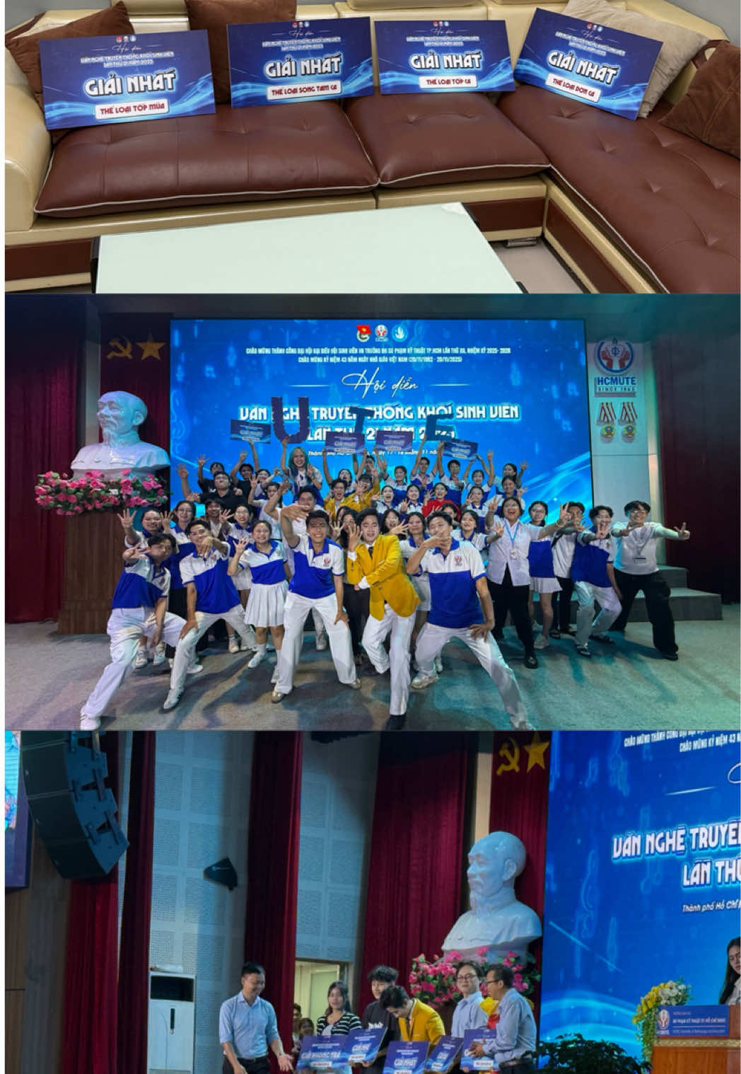 Chúc mừng chúng ta LCH Khoa In và Truyền thông xuất sắc giành được 4 giải nhất💫💫💫#hcmute #ute #Intt #FGAM 