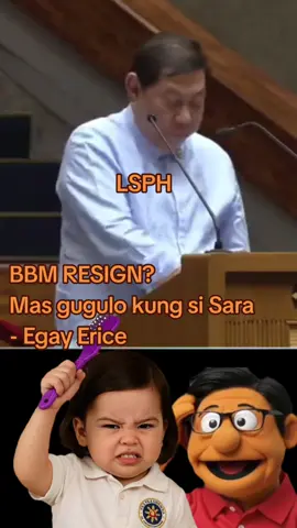 BBM RESIGN? MAS GUGULO KUNG SI SARA! -Egay Erice #fypシ゚ #fyp #viral 