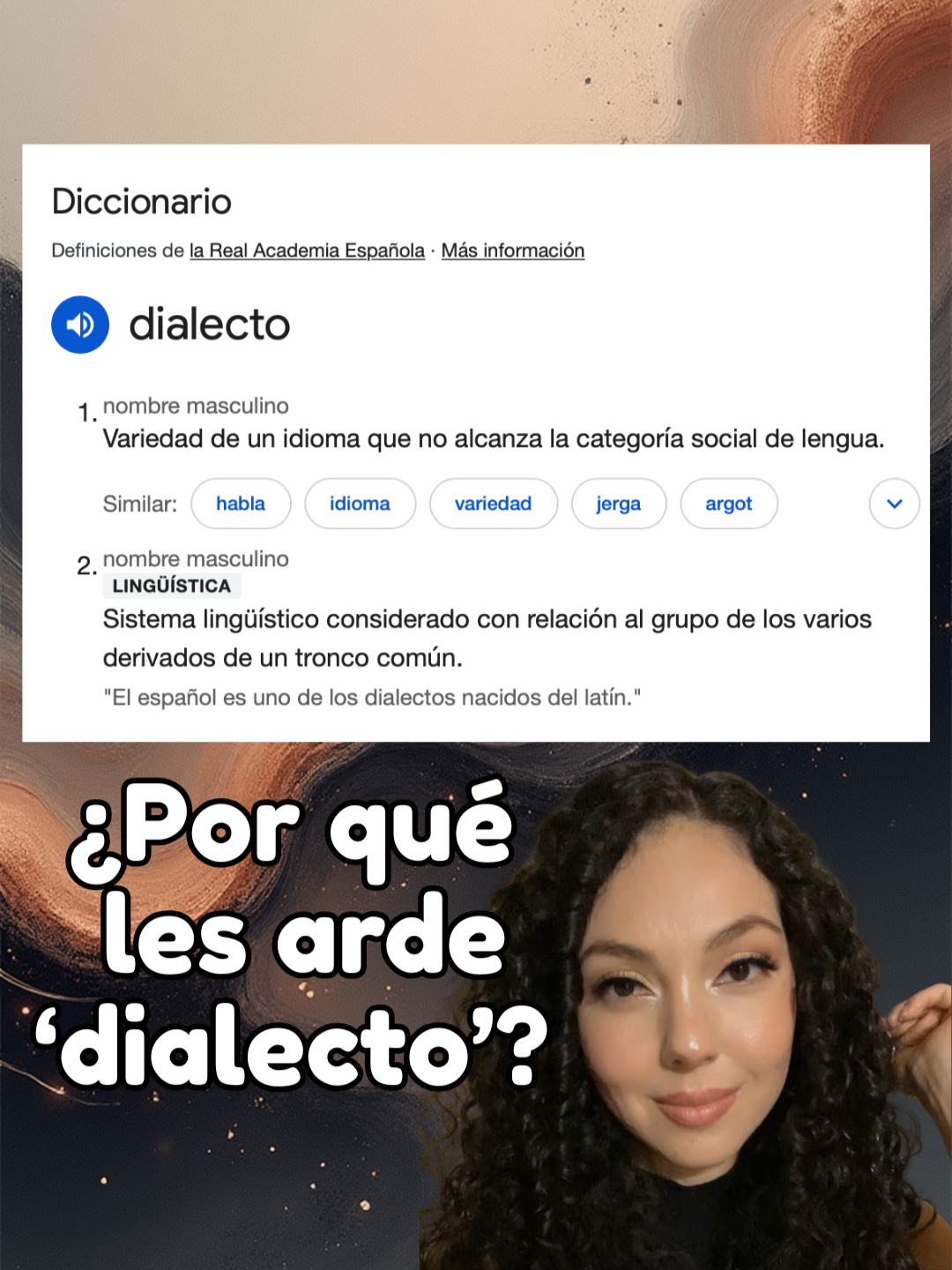 ¿Y por qué les cala tanto cuando les recuerdas que el español nació como un dialecto del latín vulgar? 🤭 Obsérvalo: el trauma siempre viene disfrazado de “académico”, de “neutral” o de “superior”. Pero en cuanto les tocas el origen… se les reinicia el sistema. Aquí desmenuzo el transfondo, el veneno y la reacción. Si arde, es porque dije la verdad. 😉 el_espanol_nacio-de_un_dialecto_del_latin_vulgar #dialecto #espanol