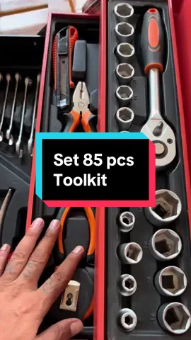 Toolkit 85 pcs #toolkit #alatbengkel #kunciring #renosteelshop #sipalingaffiliate 