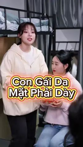 Con gái da mặt phải dày #tiểuanhnhư 
