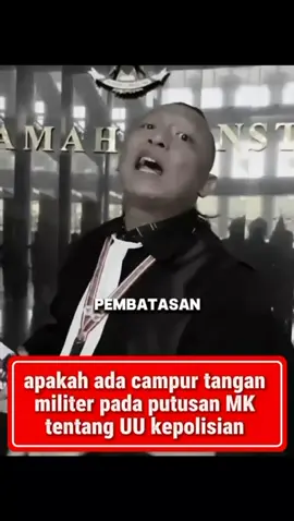 Menguak Sosok Samsul Jahidin Pengacara yg gugat Undang Undang Polri ke MK #undangundangpolri #mk #samsuljahidin 