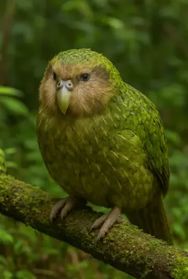 🐧 Kakapo (World’s Only Flightless Parrot) Location: New Zealand Estimated Left: Around 250 🦜 Story: The kakapo is a chubby, green, flightless parrot that smells like flowers. When predators (cats, rats) came to New Zealand, kakapos didn’t know how to defend themselves — they froze instead of flying. By the 1990s, fewer than 70 were left. New Zealand created predator-free islands and gave each bird a name and health team. Thanks to years of care, the population is slowly climbing — but still critically rare.