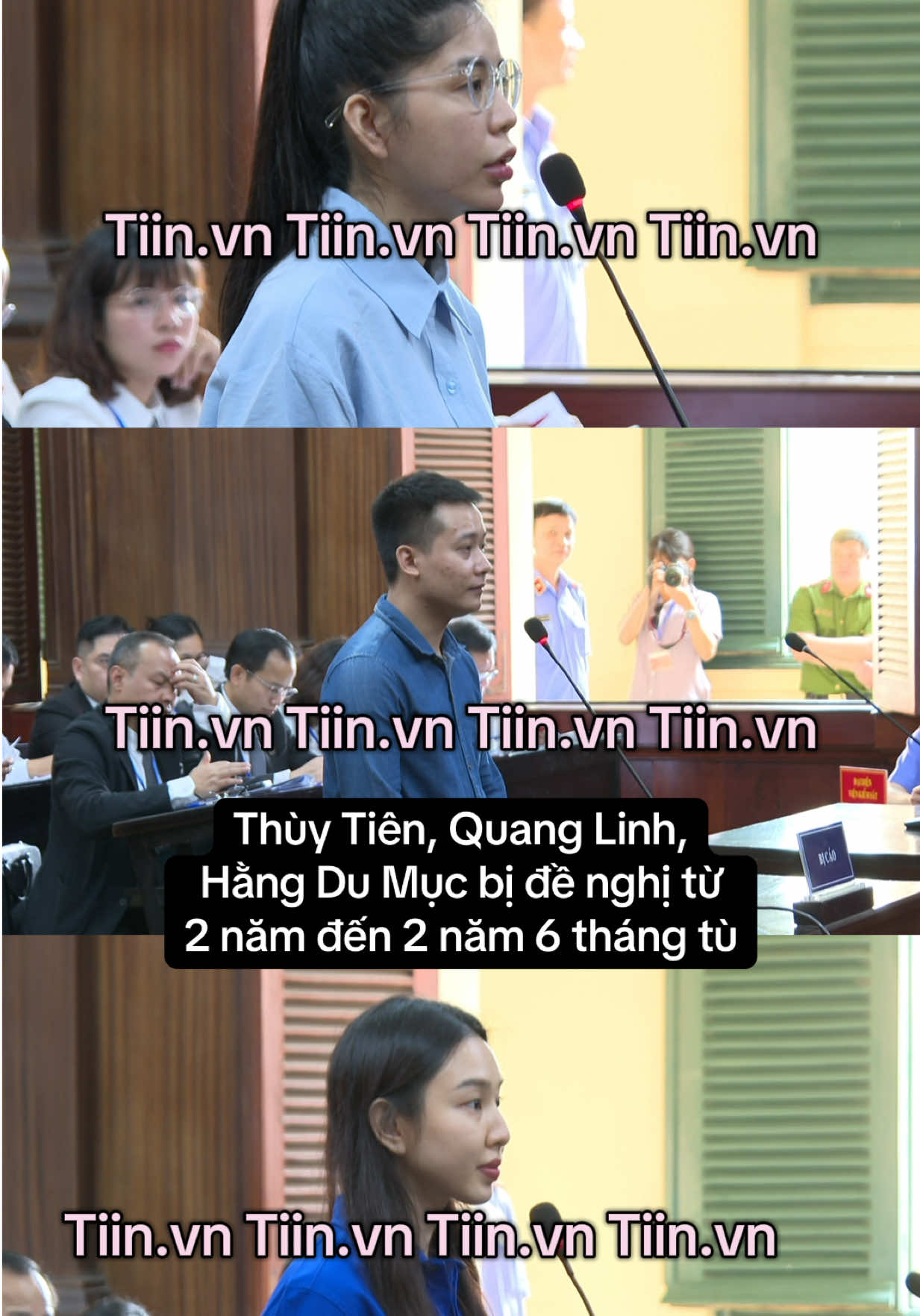 Thùy Tiên, Quang Linh, Hằng Du Mục bị đề nghị từ 2 năm đến 2 năm 6 tháng tù #tiinnews #hangdumuc #nguyenthucthuytien #quanglinhvlog 