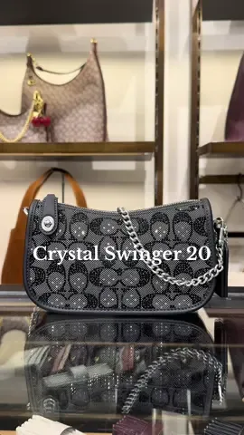 #coachretailemployee #coachny Your new obsession ✨ shop the crystal swinger 20 in the link in my bio before it’s gone! @Coach #coachbag #handbags #handbagtiktok 