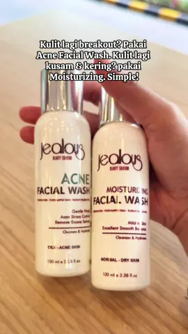 #jealousacnefacialwash #fyp #jealousfacialwash 