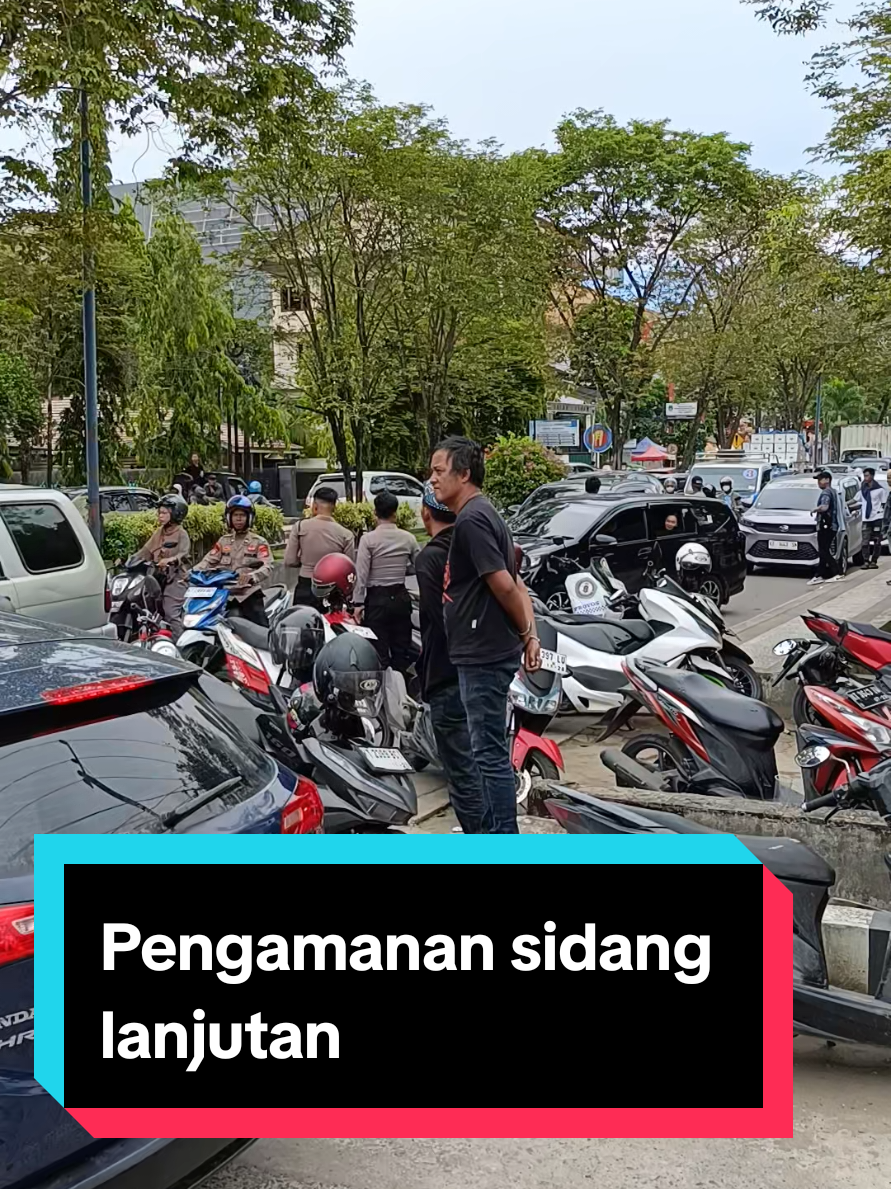 Pengamanan sidang lanjutan di pengadilan negeri Samarinda #polripresisi #lae_bhabin #bhabinkamtibmas #tiktok #viral 