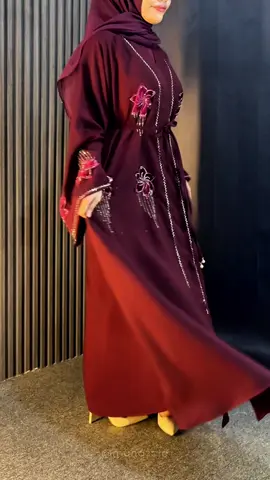 abaya simple dengan model yg mewah🤍 #abaya #abayastyle #abayagirls #abayalebaran #lebaran2026 