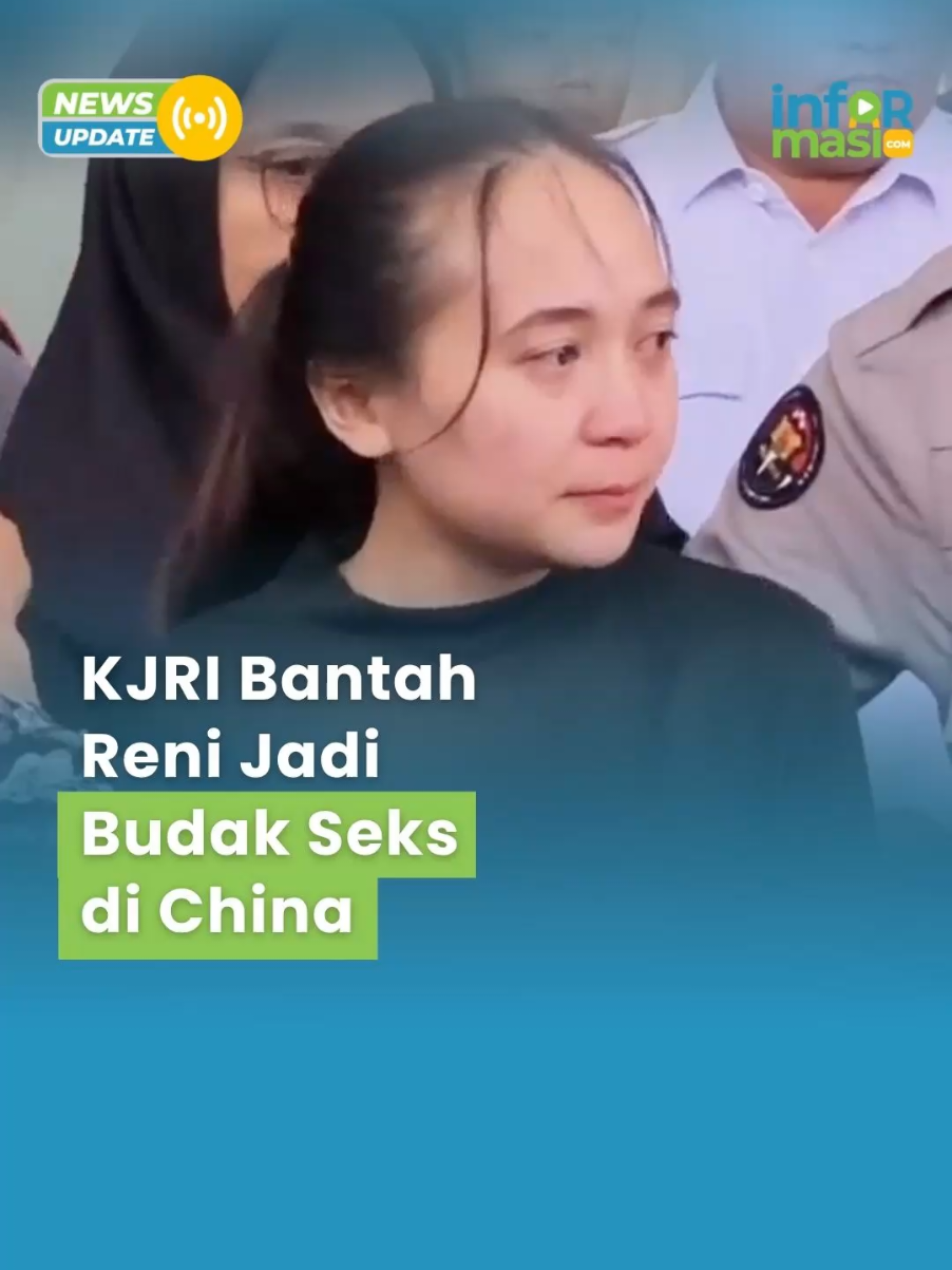 Reni Rahmawati, warga Sukabumi yang menjadi korban 'pengantin pesanan' di China, akhirnya pulang ke Indonesia. Reni dipulangkan pemerintah usai KJRI Guangzhou mendapatkan surat cerai dari suaminya, Tu Chao Cai. KJRI membantah bahwa Reni menjadi budak seks, dan memastikan tidak ada pelecehan seksual Tu Chao Cai terhadap Reni. Reni dinikahi wiraswasta asal Yongchun itu pada 20 Mei 2025 usai Cai membayar Rp476 juta kepada agen. Reni pun mengakui tidak mendapat kekerasan atau pelecehan seksual dari Tu Chao Cai. #fyp #viral #viralvideo #fyppppppppppppppppppppppp #sukabumi 