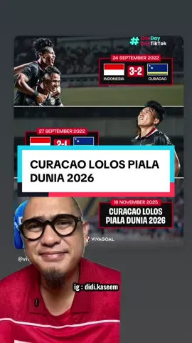 Curacao lolos piala dunia untuk pertama kalinya #OneDayOneTiktok #olahragatiktok #seagames2025 #curacao 