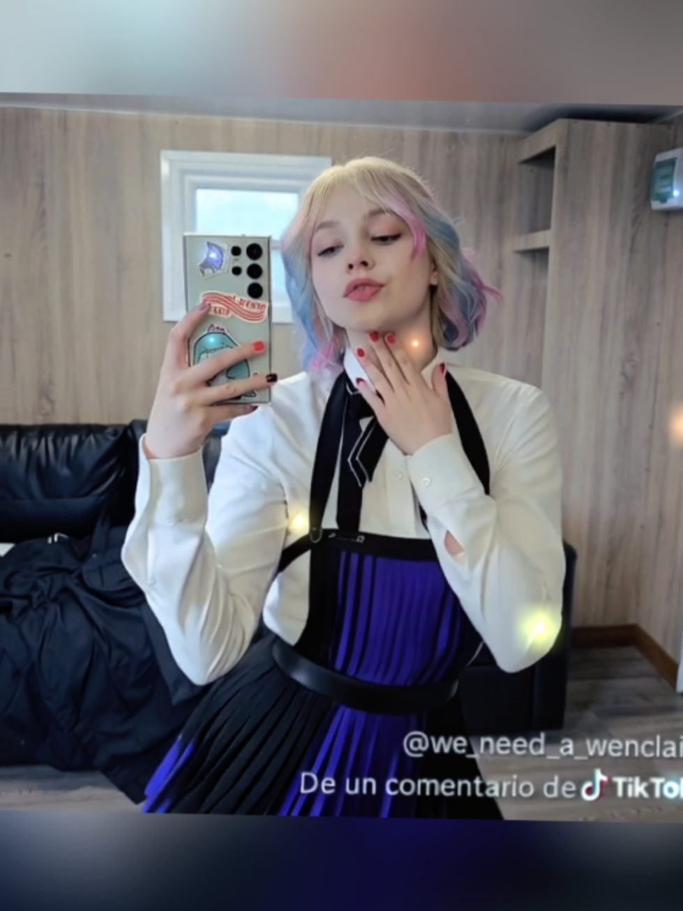 Emma Myers bailando Bibi Fogosa IA #emmamyers #enidwednesday #wednesday #Edit #wednesdayaddams 