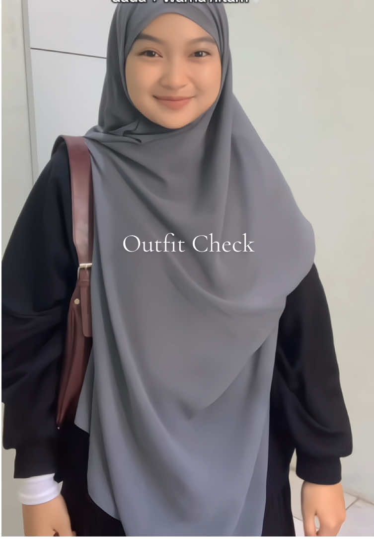 🤍 #OOTD #syari #outfitoftheday #hijabi #ootdhijab 