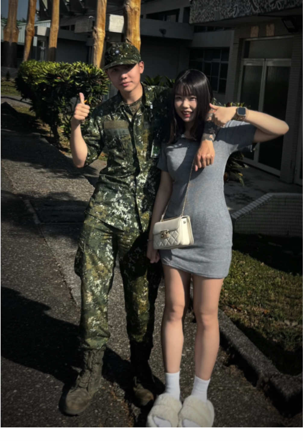 恭喜我的男人 一年的不願役光榮退伍啦 #CapCut #流量 #推薦 #2236t #退伍 #當兵的男友 