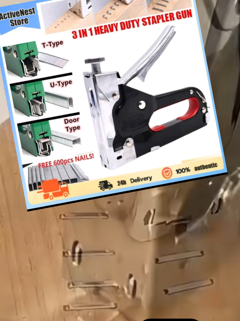 Stapler 3 In 1 kuat dan kukuh #fypageシ #viral?fypシ #topsale #hardware 