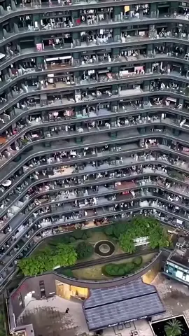 Apartemen terbesar #china #tiongkok #infrastructure #