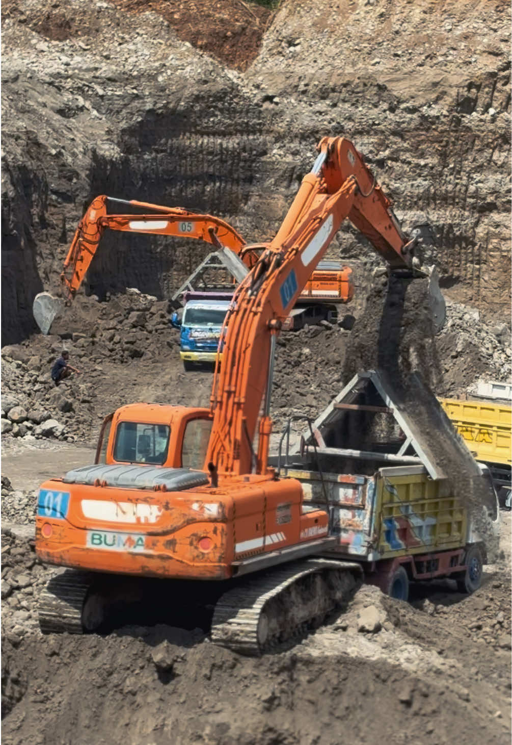 Sragen pride sini sinii🏂 #pasir #material #galianc #sragen #fyp 