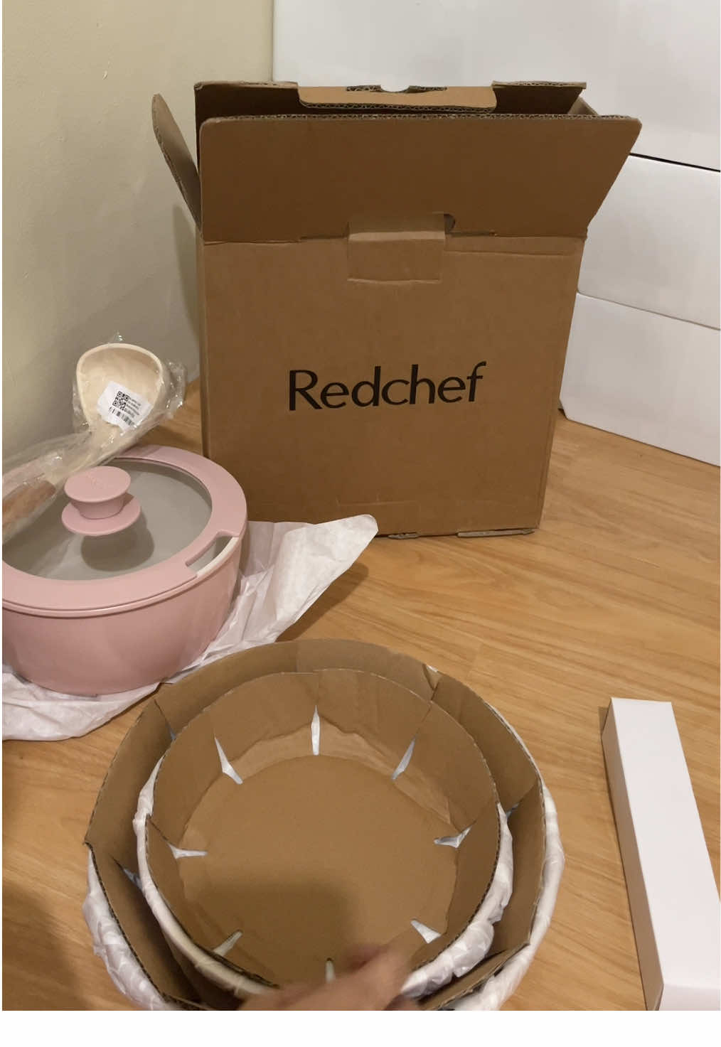 cravings ng mga trentahin #redchef #cookwareset #nonstickpan 