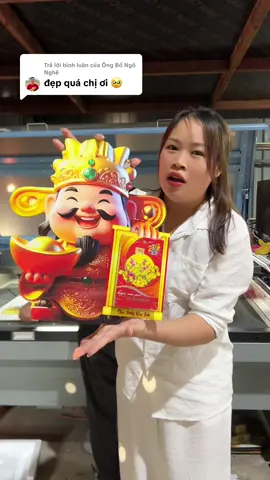 Trả lời @Ông Bố Ngô Nghê thần tài vào cửa trước t...ền vàng vào cửa sau. Lịch Tết tại kho xưởng#thumoicongday #maihuyenanh #lichtetmaihuyenanh #lichthantai #trangtritet 