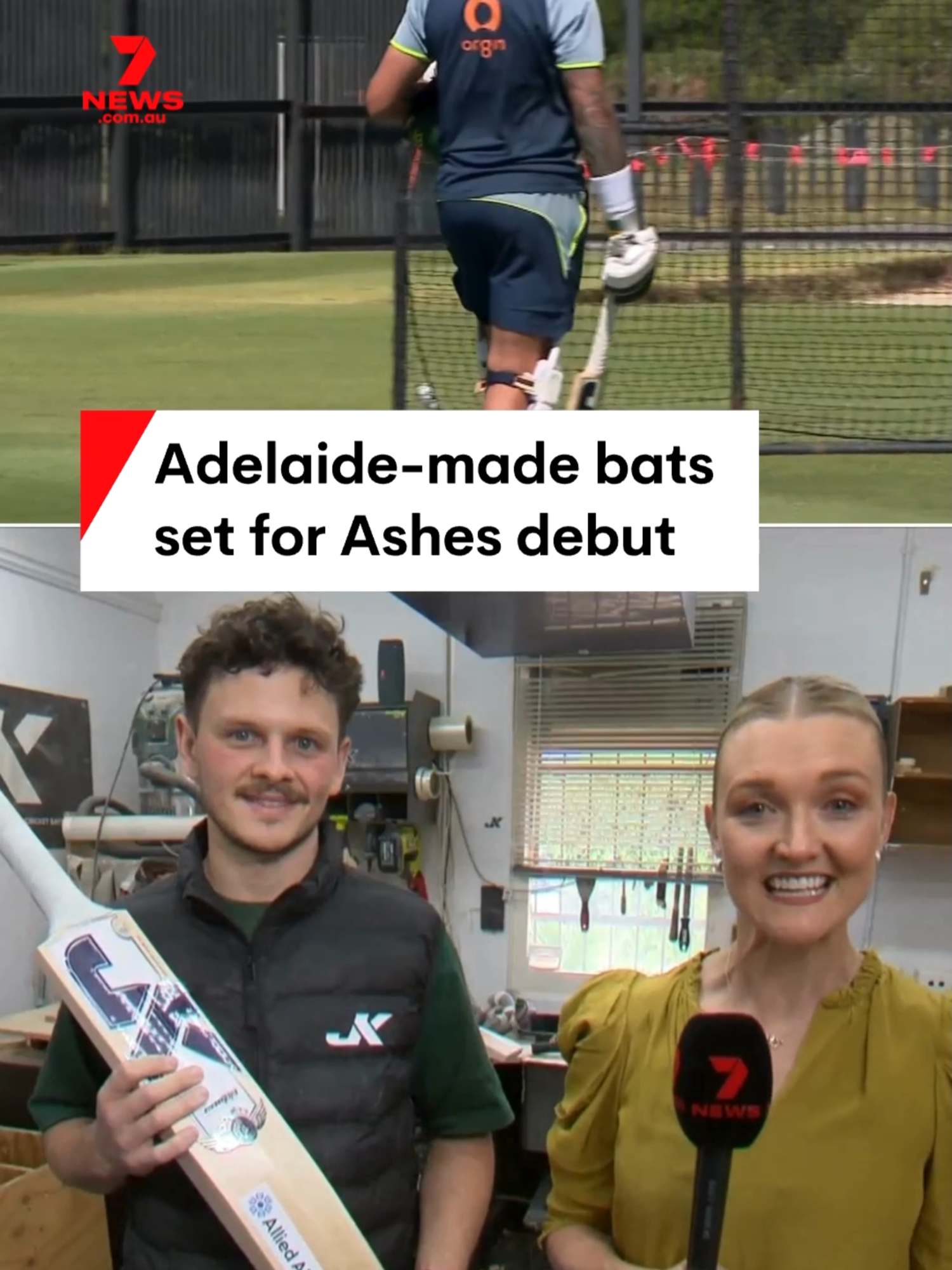 EXCLUSIVE: He started making cricket bats in his parents’ shed as a teenager, now his craftsmanship is set to be showcased on the world stage. 7NEWS has caught up with the Adelaide bat-maker preparing for a big moment this summer after creating a custom bat for opener Jake Weatherald who is tipped to make his Ashes debut in Perth. #cricket #sport #sportsontiktok #7Cricket