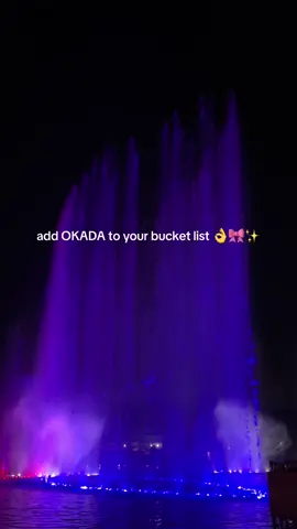 perfect na pasyalan lalo na ngayon christmas 🎄✨🎉🎊 OKADA Manila #okadamanila #okada #fountain #5star #luxury 