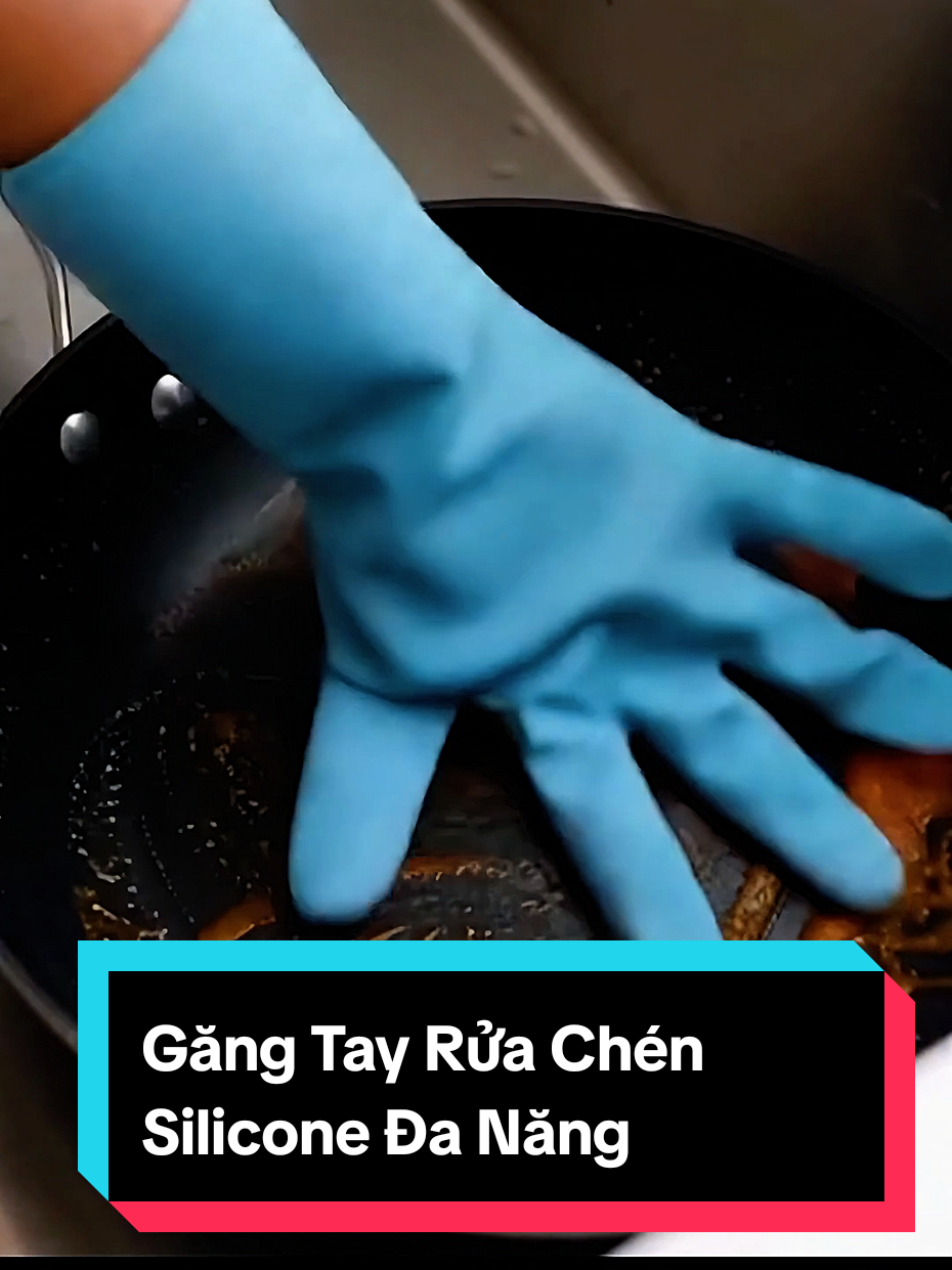 BỎ NGAY GIẺ RỬA BÁT BẨN! Bàn chải rửa chén nằm ngay trên tay bạn #gangtayruachen #baotaysilicon 